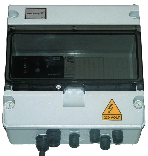 COFFRET. GRUNDFOS 230v pour 1 pompe