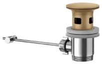 GESSI Technical Accessories Vidage pour lavabo 1 1/4" avec trop plein pour 41407. Warm Bronze Br. PVD