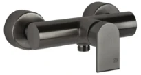 GESSI Via Manzoni Mitigeur douche apparent. Black Metal Brossé PVD