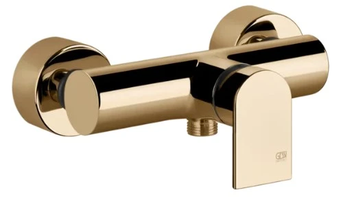 GESSI Via Manzoni Mitigeur douche apparent. Warm Bronze PVD