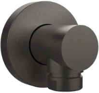 Gessi Emporio Shower Sortie murale coudée. Black Metal Brossé PVD