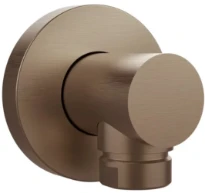 GESSI Emporio Shower Sortie murale coudée. Cuivre Brossé PVD