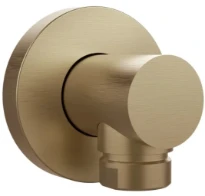 Gessi Emporio Shower Sortie murale coudée. Warm Bronze Br. PVD