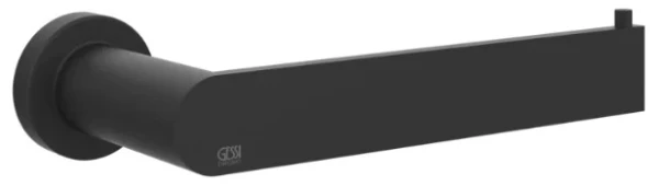 Gessi Emporio Accessoires porte-rouleau mural horizontal ou vertical noir XL