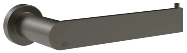 Gessi Emporio Accessories Horizontale of verticale wand-toiletrolhouder Geb. Zwart Metaal PVD