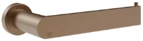 Gessi Emporio Accessoires porte-rouleau mural horizontal ou vertical cuivre brossé PVD