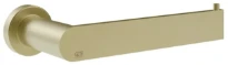 Gessi Emporio Accessoires porte-rouleau mural horizontal ou vertical laiton brossé PVD