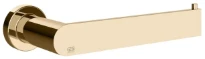 GESSI Emporio Accessories Porte-papier mural horizontal ou vertical. Warm Bronze PVD