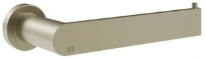 Gessi Emporio Accessoires porte-rouleau mural horizontal ou vertical Finox nickel brossé