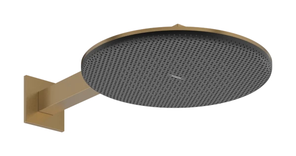 Hansgrohe Raindance Alive S douche de tête 300 mm 2jet EcoSmart avec bras de douche mural - Brushed Bronze