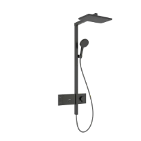 Hansgrohe Raindance Alive Q Showerpipe 210 x 340 mm 1jet avec thermostat ShowerSelect Comfort - Brushed Black Chrome