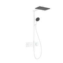 Hansgrohe Raindance Alive Q Showerpipe 210 x 340 mm 1jet avec thermostat ShowerSelect Comfort - Matt White