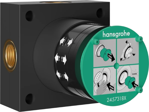 Hansgrohe inbouwlichaam voor hoofddouche 2jet