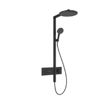 Hansgrohe Raindance Alive S Showerpipe 300 mm 1jet avec thermostat ShowerSelect Comfort - Matt Black