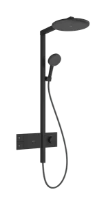 Hansgrohe Raindance Alive S Showerpipe 300 mm 1jet EcoSmart avec thermostat ShowerSelect Comfort - Matt Black