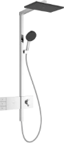 Hansgrohe Raindance Alive Q Showerpipe 210 x 340 mm 2jet avec thermostat ShowerSelect Comfort - chromé