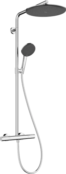 Hansgrohe Raindance Alive S Puro Showerpipe 300 mm 1jet avec thermostat Ecostat Element - chromé