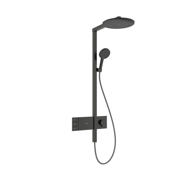 Hansgrohe Raindance Alive S Showerpipe 300 mm 2jet avec thermostat ShowerSelect Comfort - Brushed Black Chrome