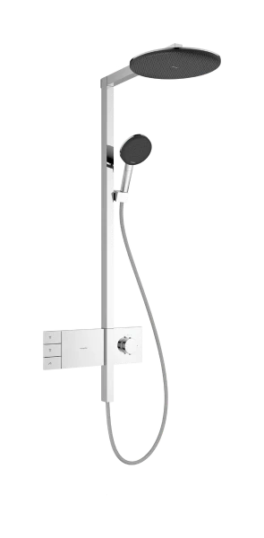 Hansgrohe Raindance Alive S Showerpipe 300 mm 2jet EcoSmart avec thermostat ShowerSelect Comfort - chromé