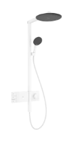 Hansgrohe Raindance Alive S Showerpipe 300 mm 2jet EcoSmart avec thermostat ShowerSelect Comfort - Matt White