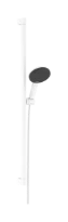 Hansgrohe Raindance Alive Select S set de douche 125 mm 3jet EcoSmart avec barre de douche Unica E Puro 900 mm et Easy Slide schuifstuk - Matt White
