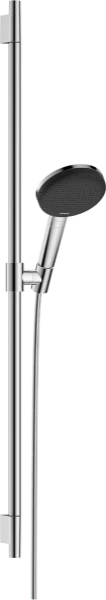 Hansgrohe Raindance Alive Select S set de douche 125 mm 3jet EcoSmart avec barre de douche Unica S Puro 900 mm - chromé
