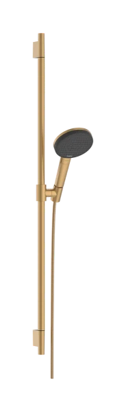 Hansgrohe Raindance Alive Select S set de douche 125 mm 3jet EcoSmart avec barre de douche Unica S Puro 900 mm - Brushed Bronze