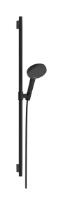 Hansgrohe Raindance Alive Select S set de douche 125 mm 3jet EcoSmart avec barre de douche Unica S Puro 900 mm - Matt Black