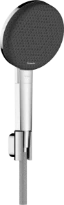 Hansgrohe Raindance Alive Select S support de douche 125 mm 3jet Ecosmart avec flexible de douche textile Designflex 1600 mm - chromé