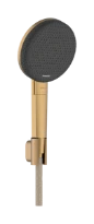 Hansgrohe Raindance Alive Select S support de douche 125 mm 3jet Ecosmart avec flexible de douche textile Designflex 1600 mm - Brushed Bronze