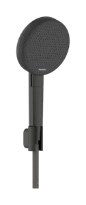 Hansgrohe Raindance Alive Select S support de douche 125 mm 3jet Ecosmart avec flexible de douche textile Designflex 1600 mm - Brushed Black Chrome
