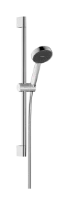 Hansgrohe Activera set de douche 95 mm 1jet EcoSmart avec barre de douche 650 mm - chromé