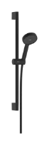 Hansgrohe Activera set de douche 95 mm 1jet EcoSmart avec barre de douche 650 mm - Matt Black