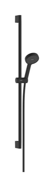 Hansgrohe Activera set de douche 95 mm 1jet EcoSmart avec barre de douche 900 mm - Matt Black