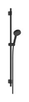 Hansgrohe Activera set de douche 95 mm 2jet EcoSmart avec barre de douche Varia 1050 mm - Matt Black