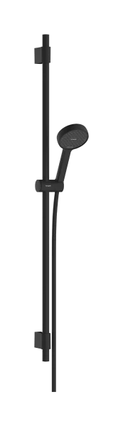 Hansgrohe Activera set de douche 95 mm 2jet EcoSmart avec barre de douche Varia 1050 mm - Matt Black