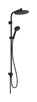 Hansgrohe Activera S Showerpipe 240 mm 1jet EcoSmart Reno Varia - Matt Black