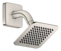 Hansgrohe Axor Citterio C douche de tête 120 x 120 mm avec bras de douche - Stainless Steel Optic