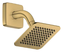 Hansgrohe Axor Citterio C douche de tête 120 x 120 mm avec bras de douche - Brushed Gold Optic