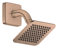 Hansgrohe Axor Citterio C douche de tête 120 x 120 mm avec bras de douche - Brushed Red Gold
