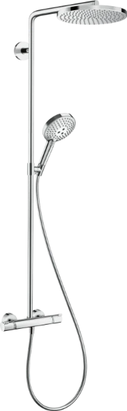 Hansgrohe Raindance S Showerpipe 240 mm 1jet PowderRain EcoSmart+ avec thermostat - chromé