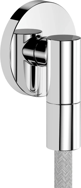 Hansgrohe FixFit Fine S raccord mural avec clapet anti-retour - chromé