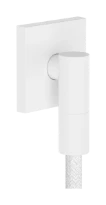 Hansgrohe FixFit Fine E raccord mural avec clapet anti-retour - Matt White