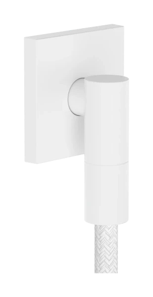 Hansgrohe FixFit Fine E raccord mural avec clapet anti-retour - Matt White