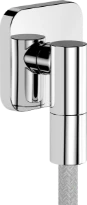 Hansgrohe FixFit Fine Q raccord mural avec clapet anti-retour - chromé