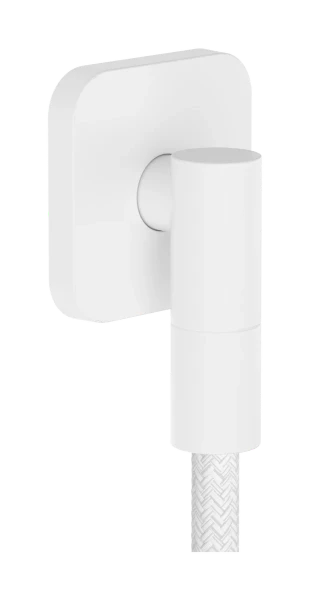 Hansgrohe FixFit Fine Q raccord mural avec clapet anti-retour - Matt White