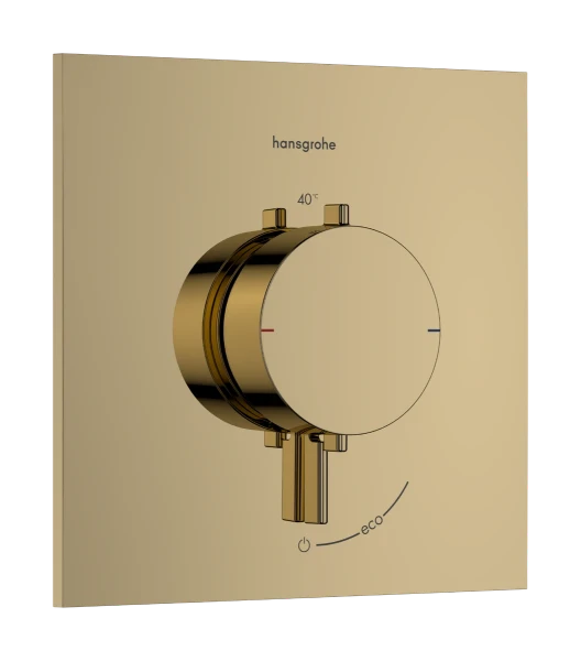 Hansgrohe Ecostat Comfort E thermostat à encastrer 1 système - Polished Gold Optic