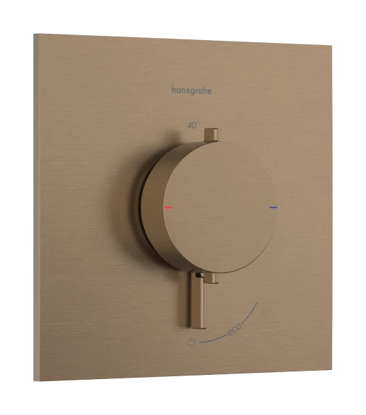 Hansgrohe Ecostat Comfort E thermostat à encastrer 1 système - Brushed Bronze