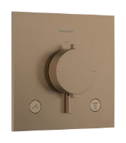 Hansgrohe Ecostat Comfort E thermostat à encastrer 2 systèmes - Brushed Bronze
