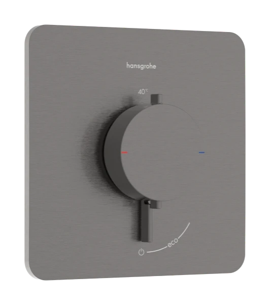 Hansgrohe Ecostat Comfort Q thermostat à encastrer 1 système - Brushed Black Chrome